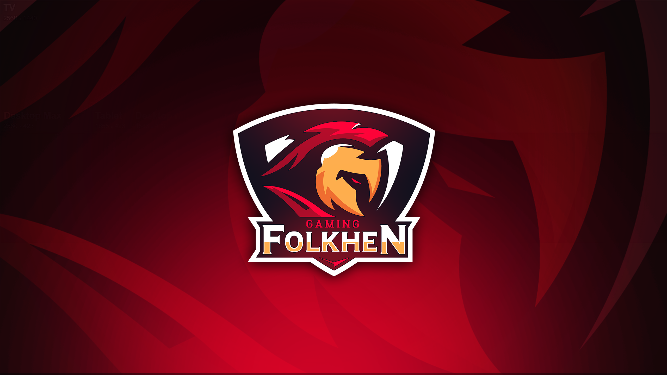 Folkhen logo design