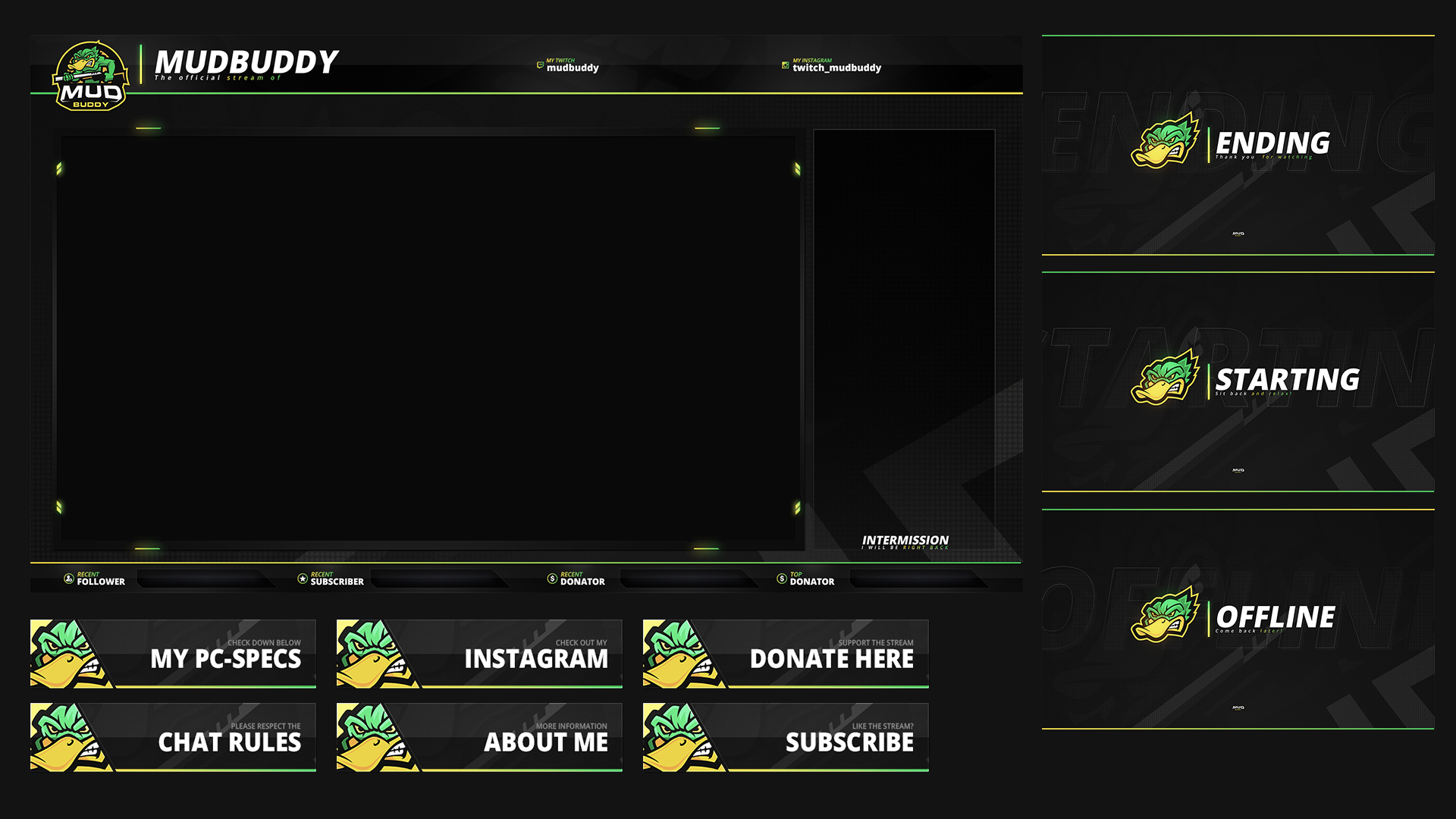 Mud Buddy stream package